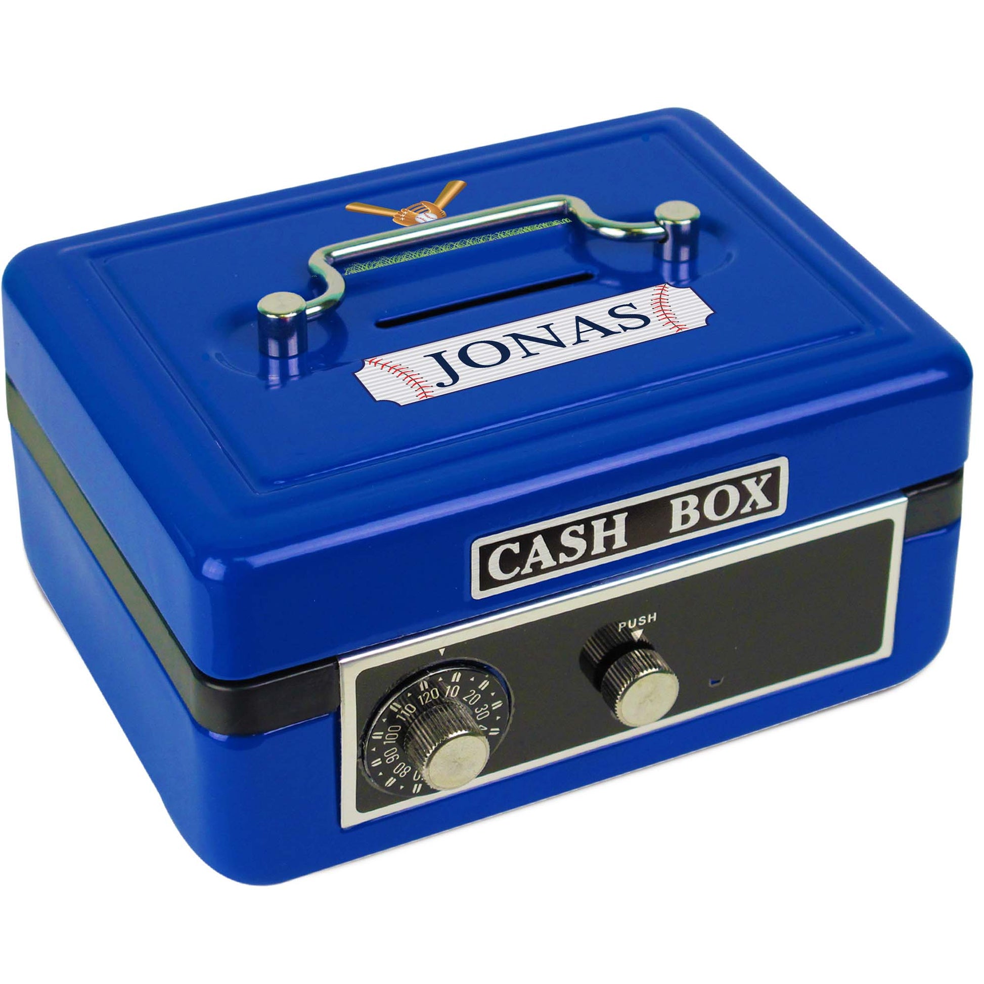 Blue Cash Box - Baseball - MyBambino.com