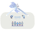 Blue Wall Plaque - Robot - MyBambino.com