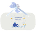 Blue Wall Plaque - Blue Whale - MyBambino.com