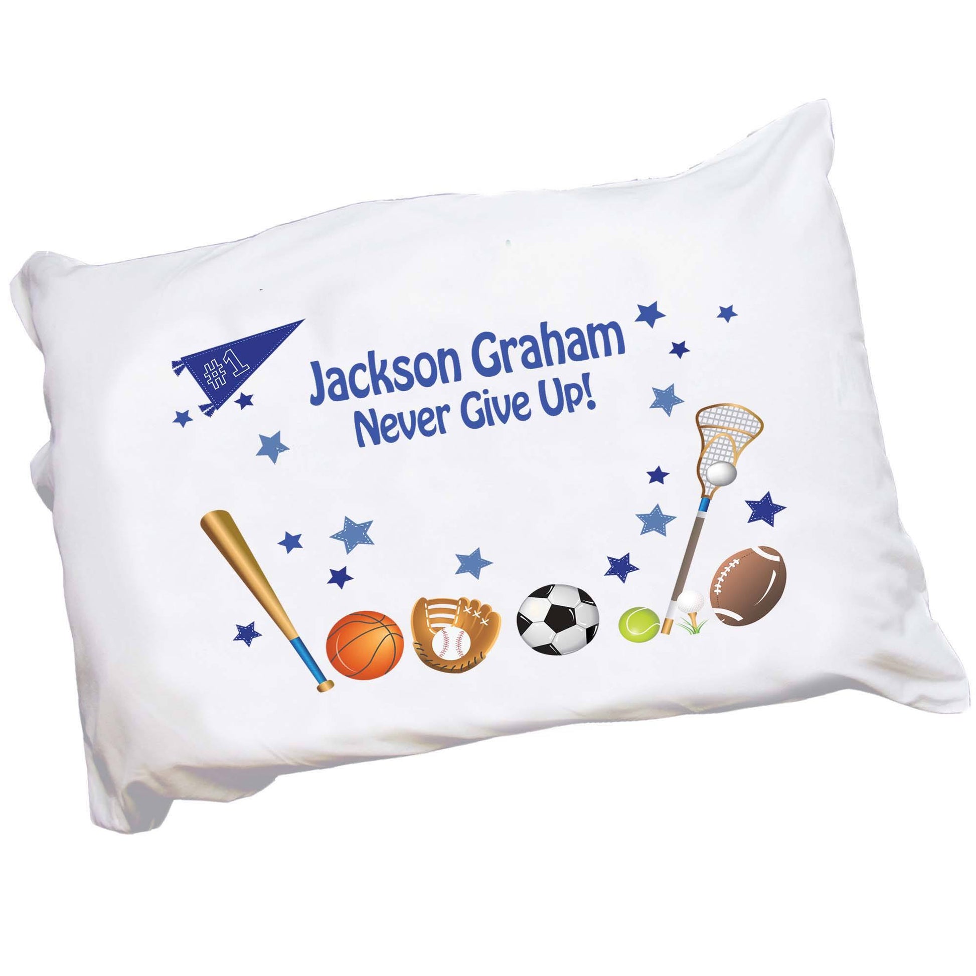 Personalized Sports Pillowcase - MyBambino.com