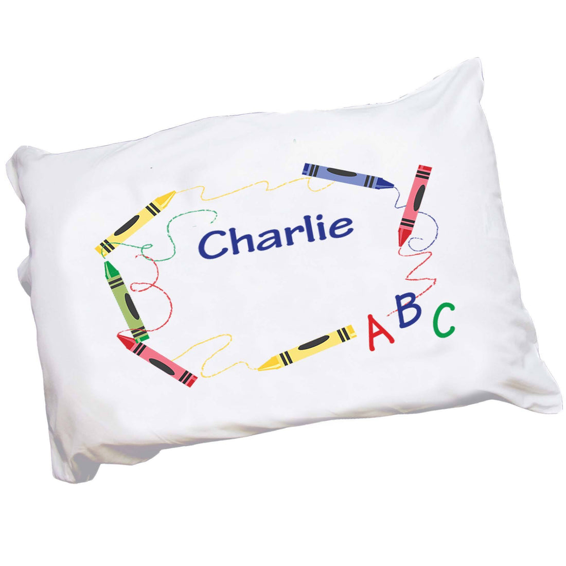 Personalized Crayon Pillowcase - MyBambino.com