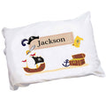 Personalized Childrens Pirate Pillowcase 