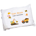 Personalized Construction Pillowcase - MyBambino.com