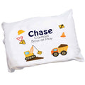 Personalized Construction Pillowcase - MyBambino.com