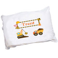 Personalized Construction Pillowcase - MyBambino.com