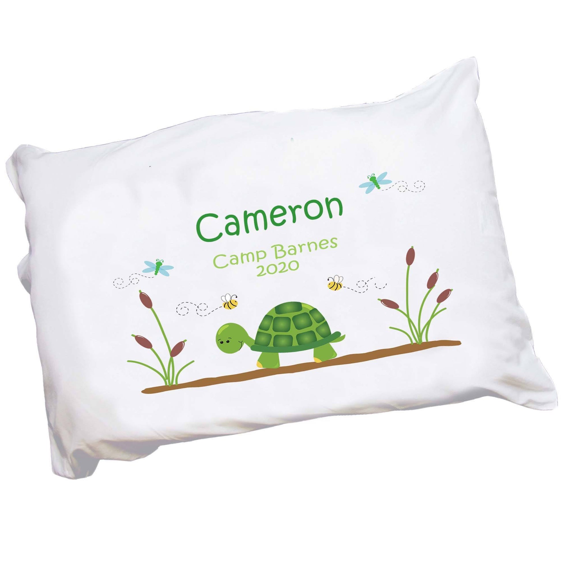 Personalized Turtle Pillowcase - MyBambino.com