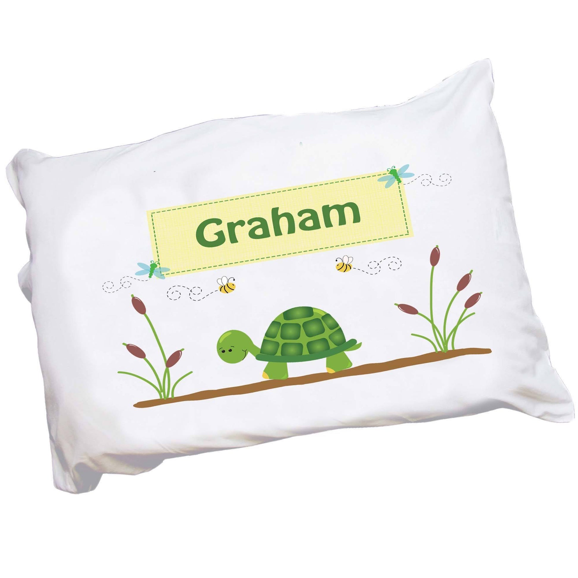Personalized Turtle Pillowcase - MyBambino.com
