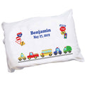 Personalized Cars and Trucks Pillowcase - MyBambino.com