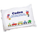 Personalized Cars and Trucks Pillowcase - MyBambino.com