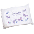 Girl's Lavender Butterflies Pillowcase - MyBambino.com