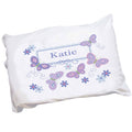 Girl's Lavender Butterflies Pillowcase - MyBambino.com