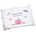 Personalized Girl's Princess Castle Pillowcase - MyBambino.com