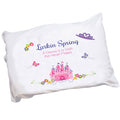 Personalized Girl's Princess Castle Pillowcase - MyBambino.com