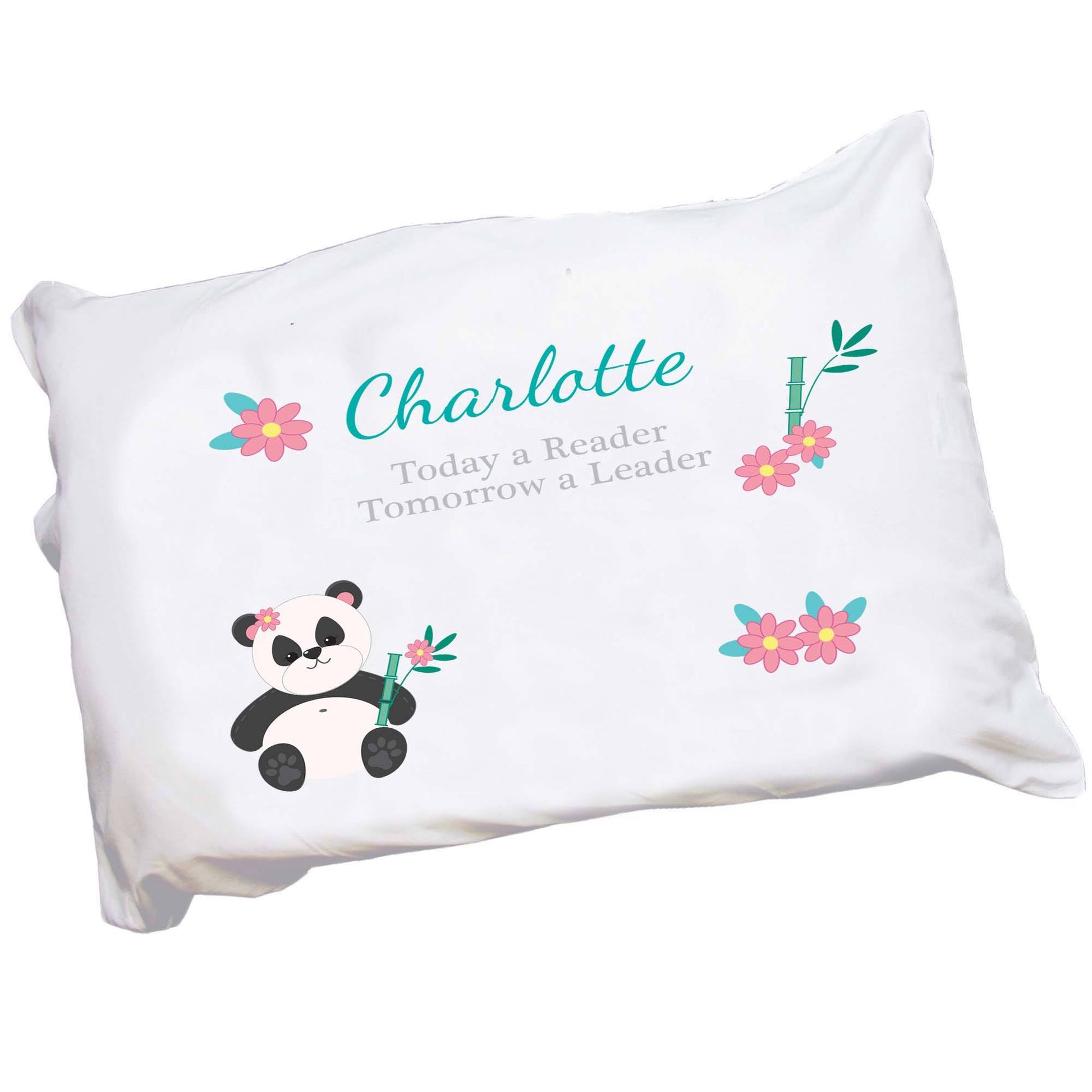 Personalized Panda Bear Pillowcase - MyBambino.com