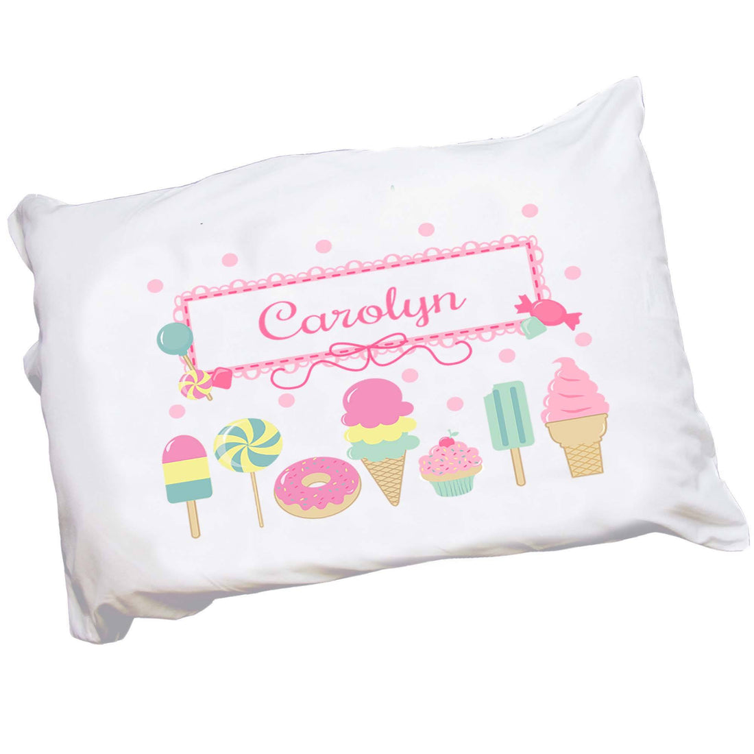 Personalized Sweet Treats Pillowcase - MyBambino.com