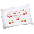 Personalized Childrens Pillowcase with Strawberries design