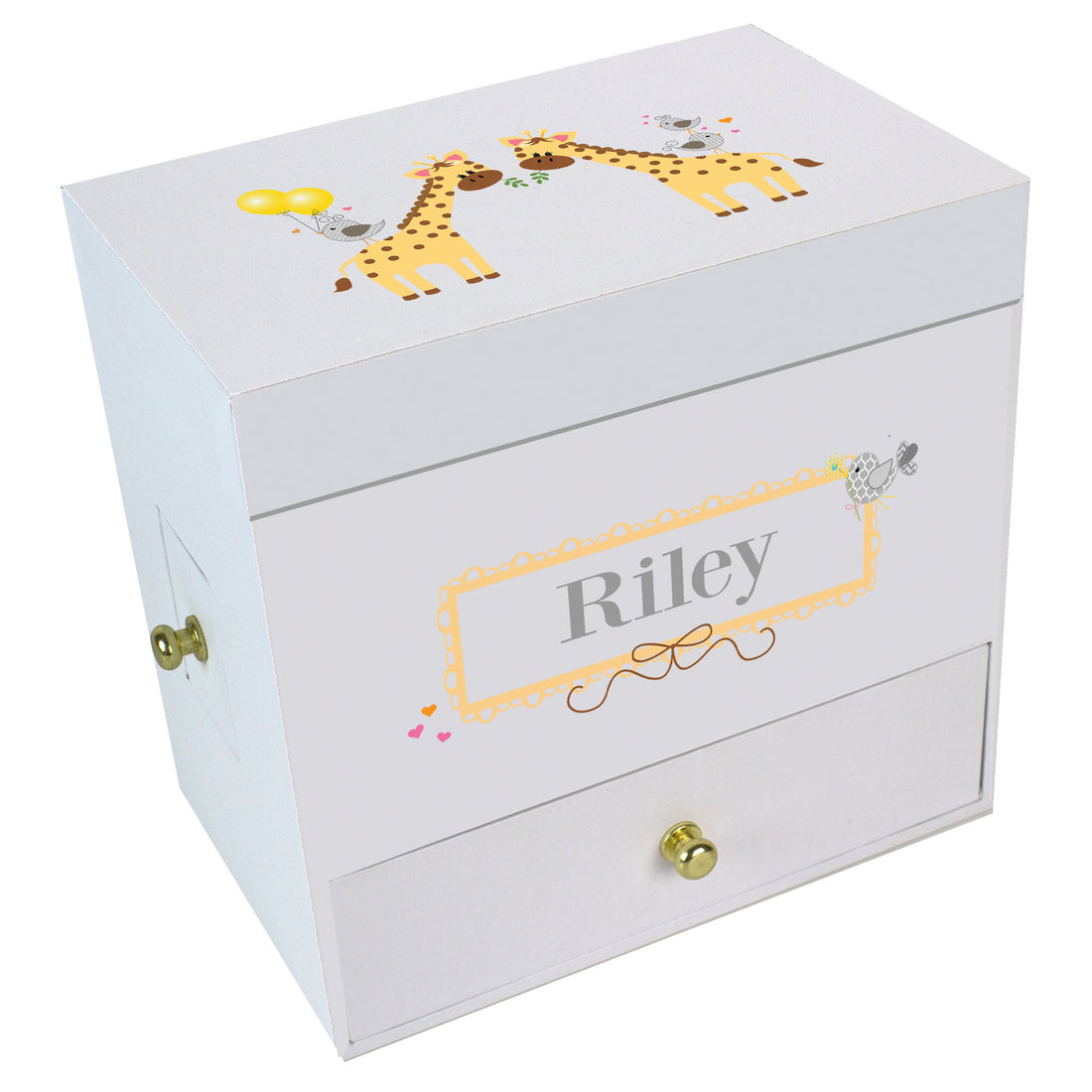 Giraffe Deluxe Musical Ballerina Jewelry Box - MyBambino.com