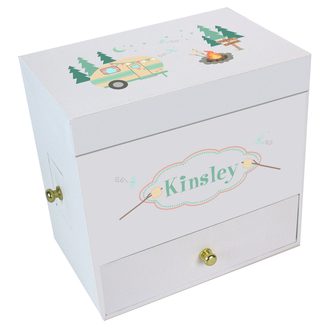 Camp S'mores Deluxe Musical Ballerina Jewelry Box - MyBambino.com