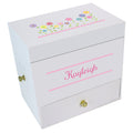 Stemmed Flowers Deluxe Musical Ballerina Jewelry Box - MyBambino.com