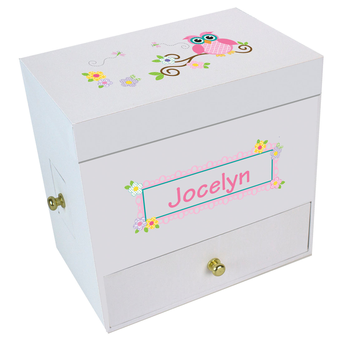 Calico Owl Deluxe Musical Ballerina Jewelry Box - MyBambino.com
