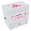 Personalized Deluxe Musical Ballerina Jewelry Box 2.0 - MyBambino.com