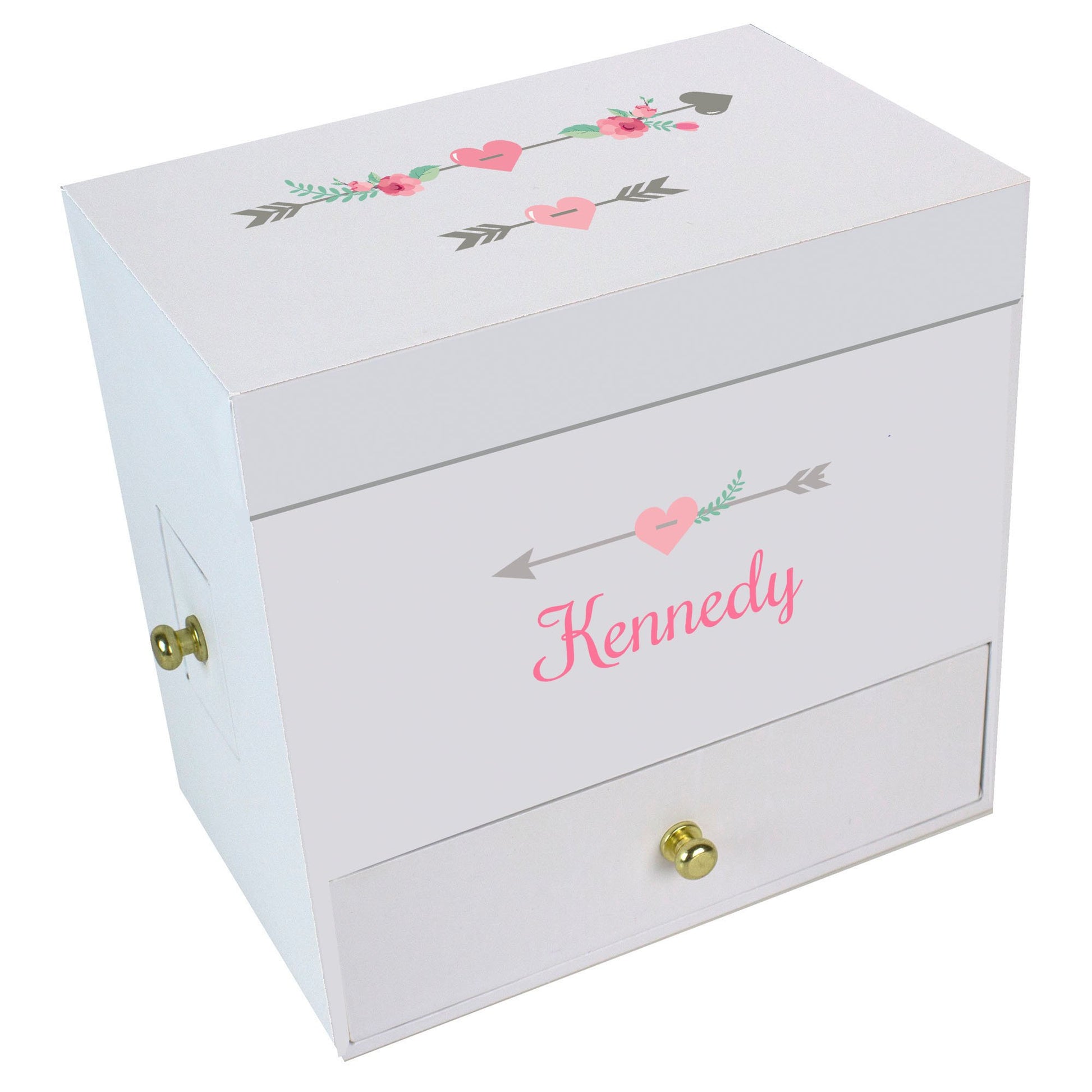 Personalized Deluxe Musical Ballerina Jewelry Box 2.0 - MyBambino.com