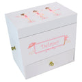 Brunette Ballerina Deluxe Musical Ballerina Jewelry Box - MyBambino.com