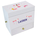 Cheerleader Deluxe Musical Ballerina Jewelry Box - MyBambino.com