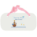 Personalized Girls Wall Plaque - Noahs Ark - MyBambino.com