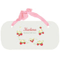 Personalized Girls Wall Plaque - Strawberries - MyBambino.com