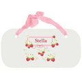 Personalized Girls Wall Plaque - Strawberries - MyBambino.com