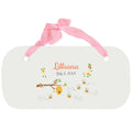 Personalized Girls Wall Plaque - Honey Bees - MyBambino.com