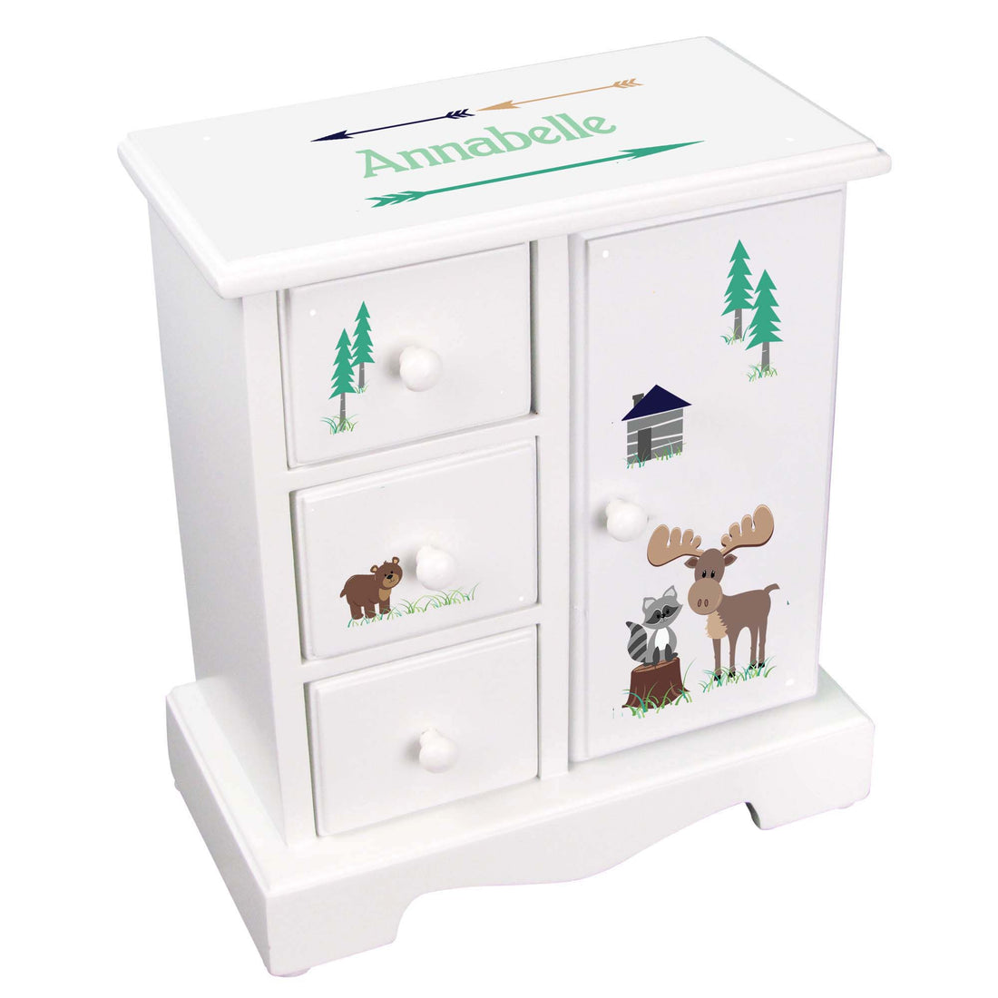 Jewelry Armoire - North Woodland - MyBambino.com