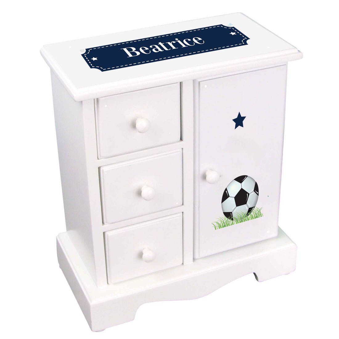 Jewelry Armoire - Soccer - MyBambino.com