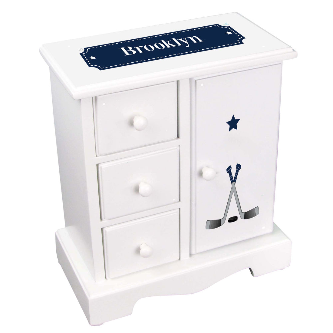 Jewelry Armoire - Ice Hockey - MyBambino.com