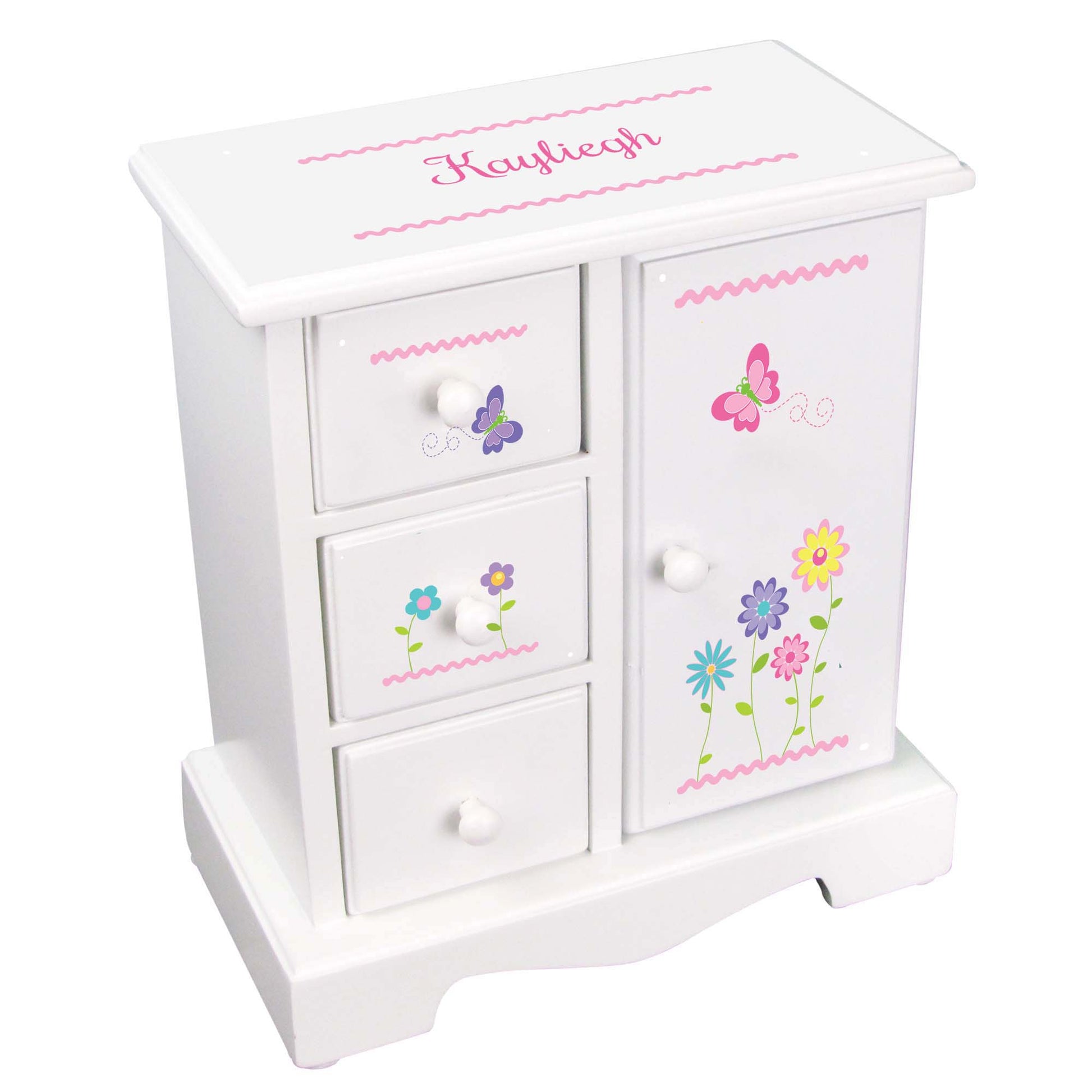 Personalized Jewelry Armoire 2.0 - MyBambino.com