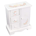 Blush Floral Cross Jewelry Armoire - MyBambino.com