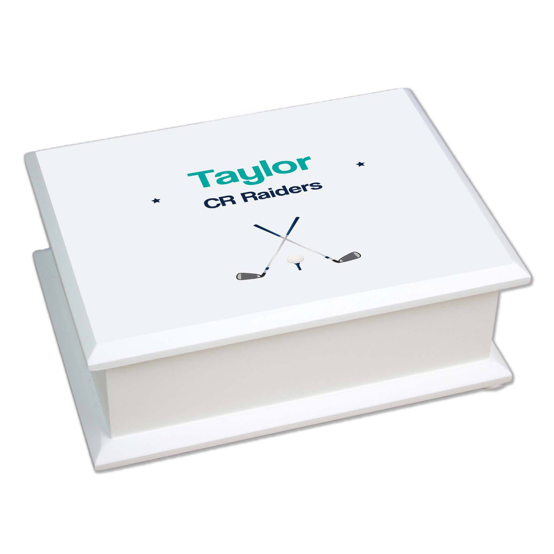 Lift Top Jewelry Box - Golf - MyBambino.com