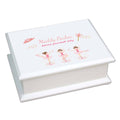 Lift Top Jewelry Box - Brunette Ballerina - MyBambino.com