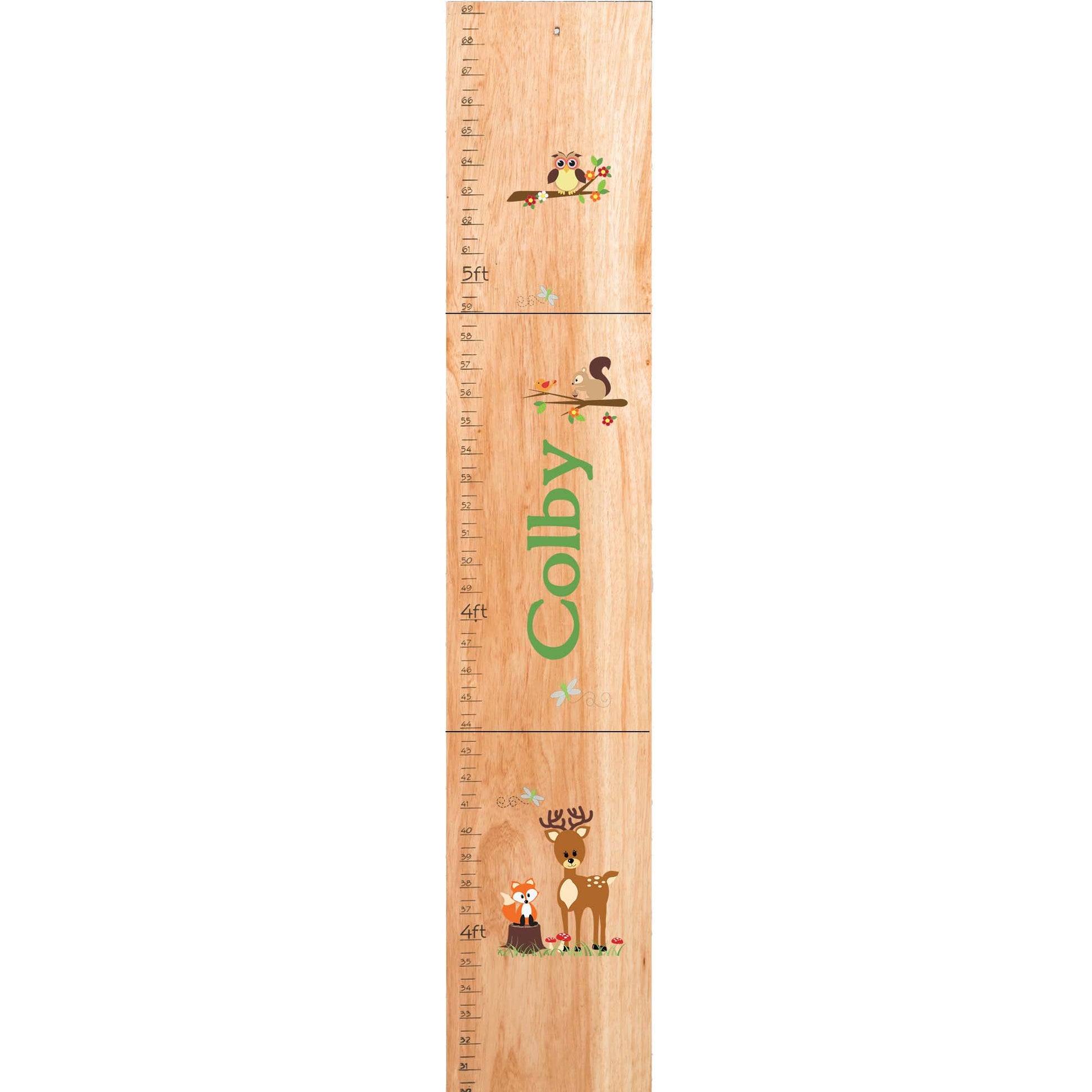 Woodland Natural Growth Chart - MyBambino.com