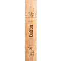 Personalized Natural Growth Chart With Camp S'More Design