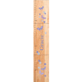 Natural Lavender Butterflies Growth Chart - MyBambino.com