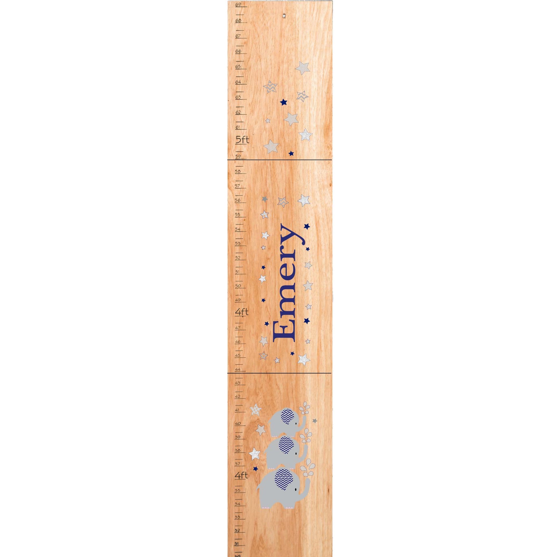 Natural Butterfly Garland Hot Growth Chart - MyBambino.com