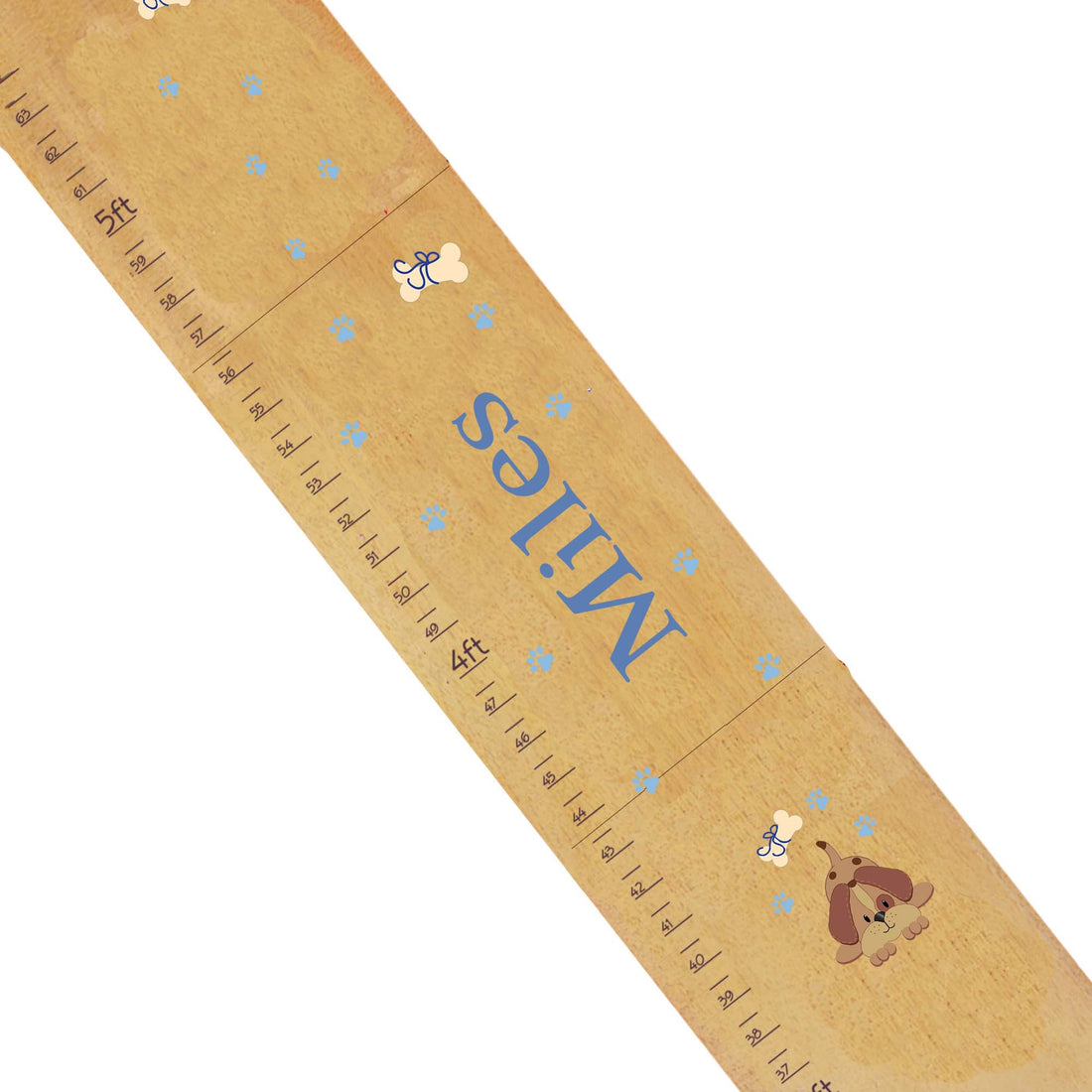 Natural Puppy Blue Growth Chart - MyBambino.com