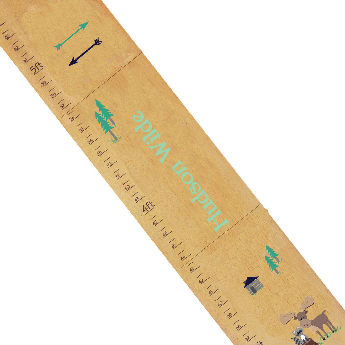 Natural North Woodland Growth Chart - MyBambino.com