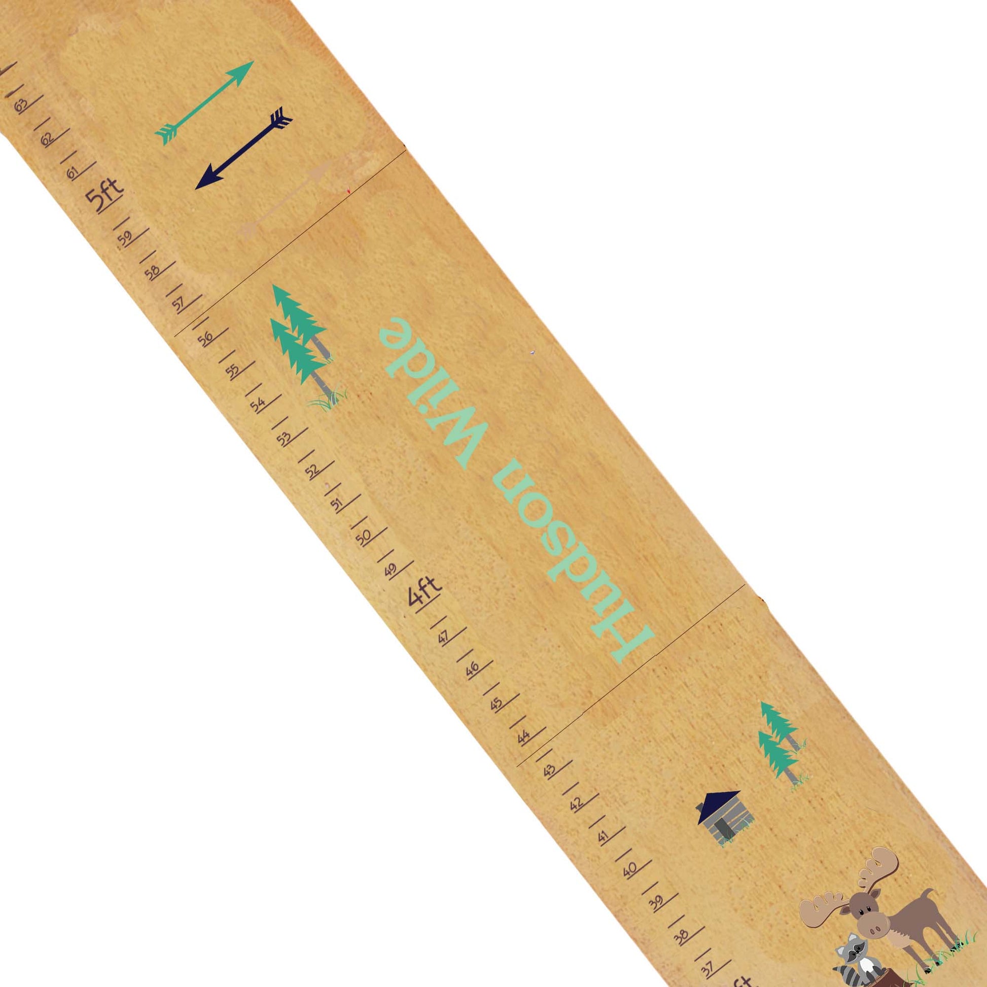 Natural North Woodland Growth Chart - MyBambino.com