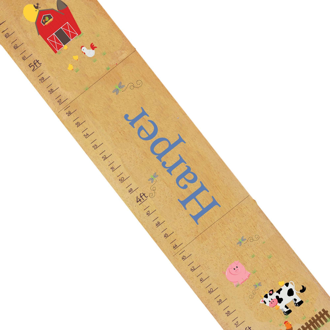 Natural Barnyard Growth Chart - MyBambino.com