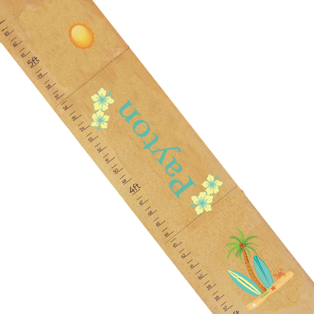 Natural Surfs Up Growth Chart - MyBambino.com