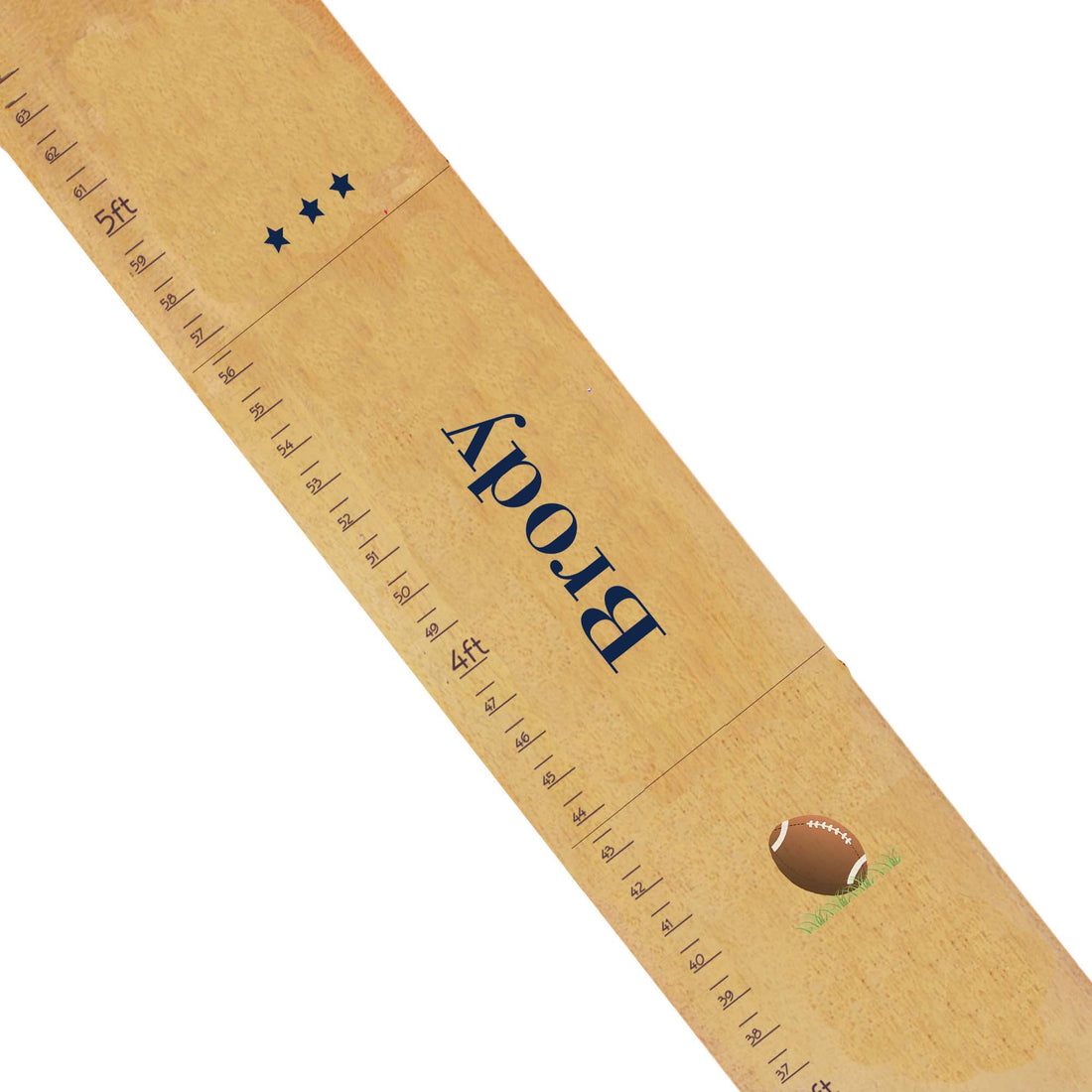 Natural Football Growth Chart - MyBambino.com