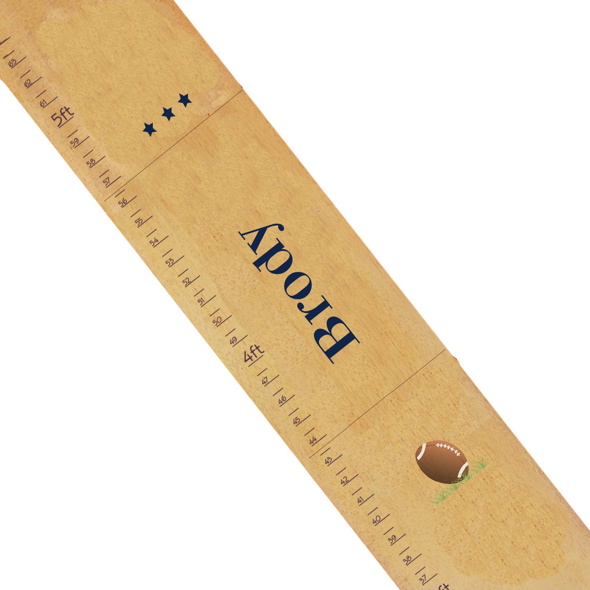 Natural Football Growth Chart - MyBambino.com